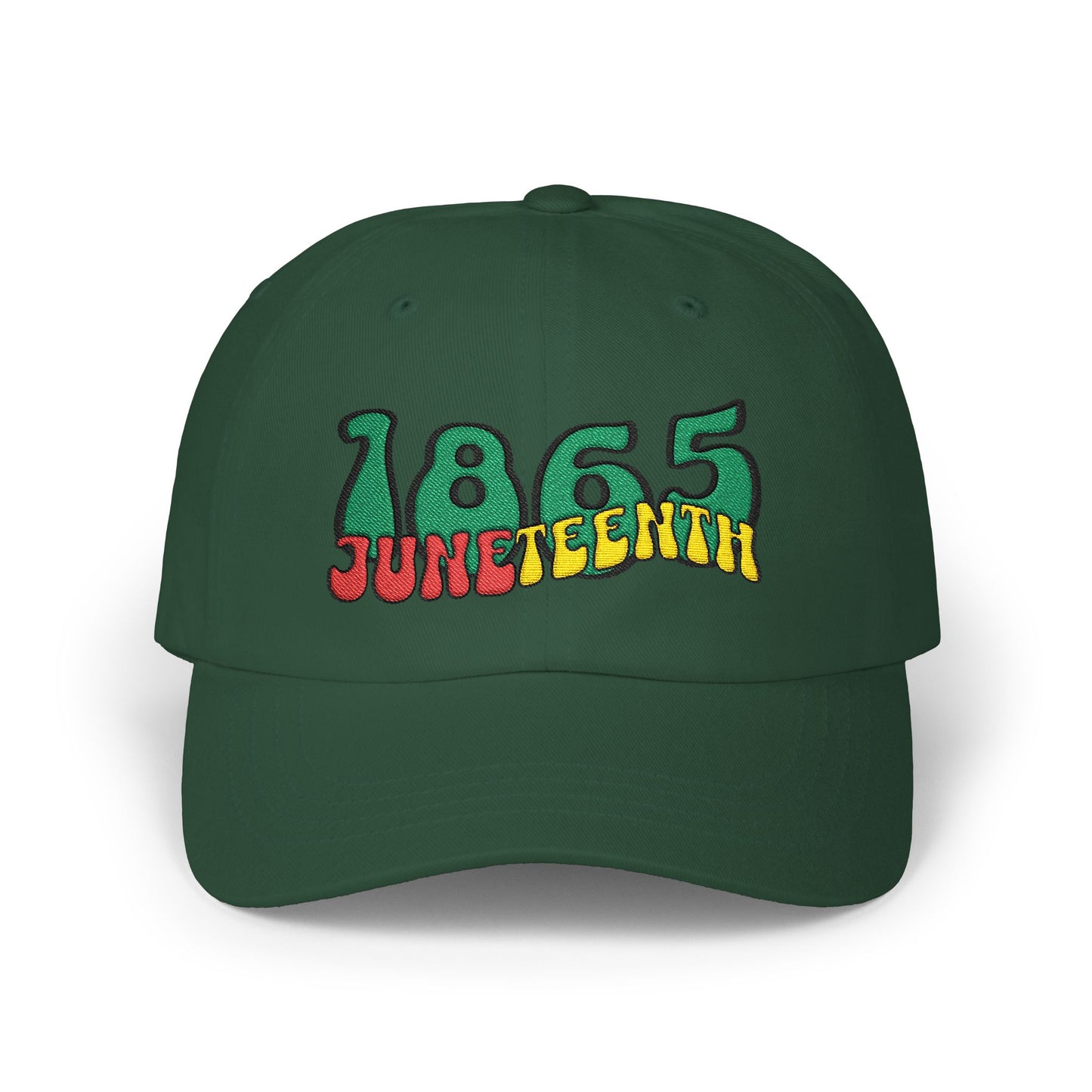The 92% Club | Juneteenth Celebration Cap, embroidered overlay