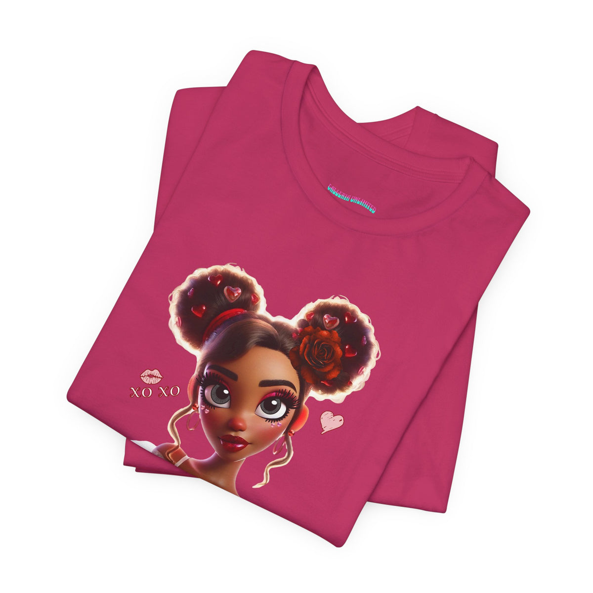 Heartbreaker 3 | Graphic Tee - Cute Afro Puff Girl