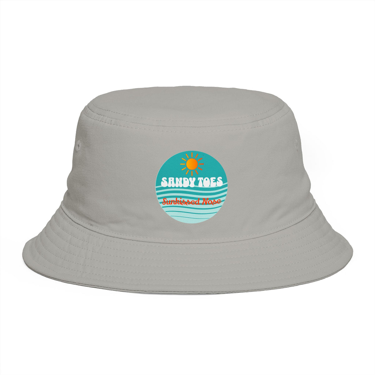 Sandy Toes | Seafoam Emblem Bucket Hat (multiple colors)