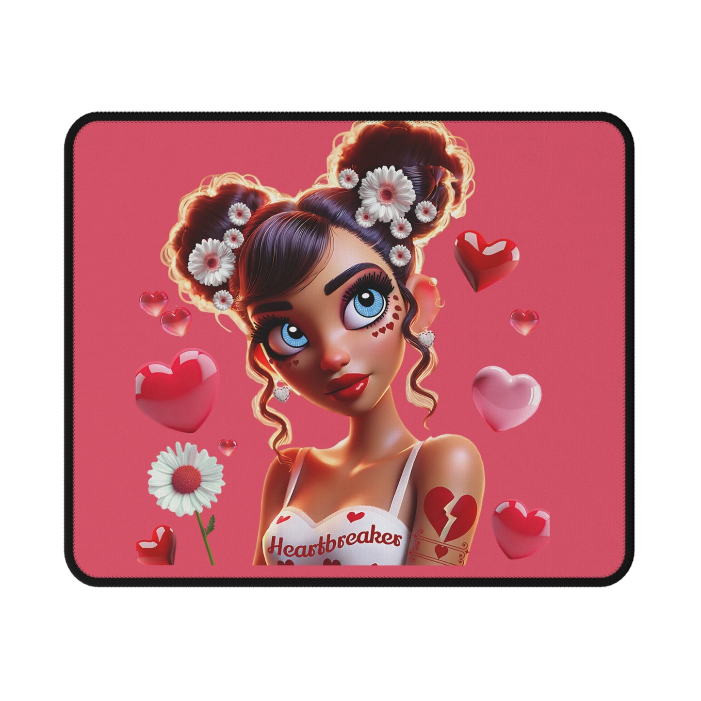 Heartbreaker 1 | Raspberry - Gaming Mouse Pad, nonslip (9.5" x 8")