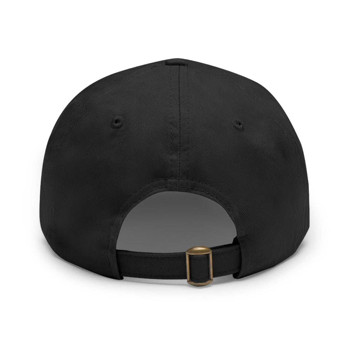 Sandy Toes | Melanin Pop Round Leather Patch Dad Cap (multiple colors)