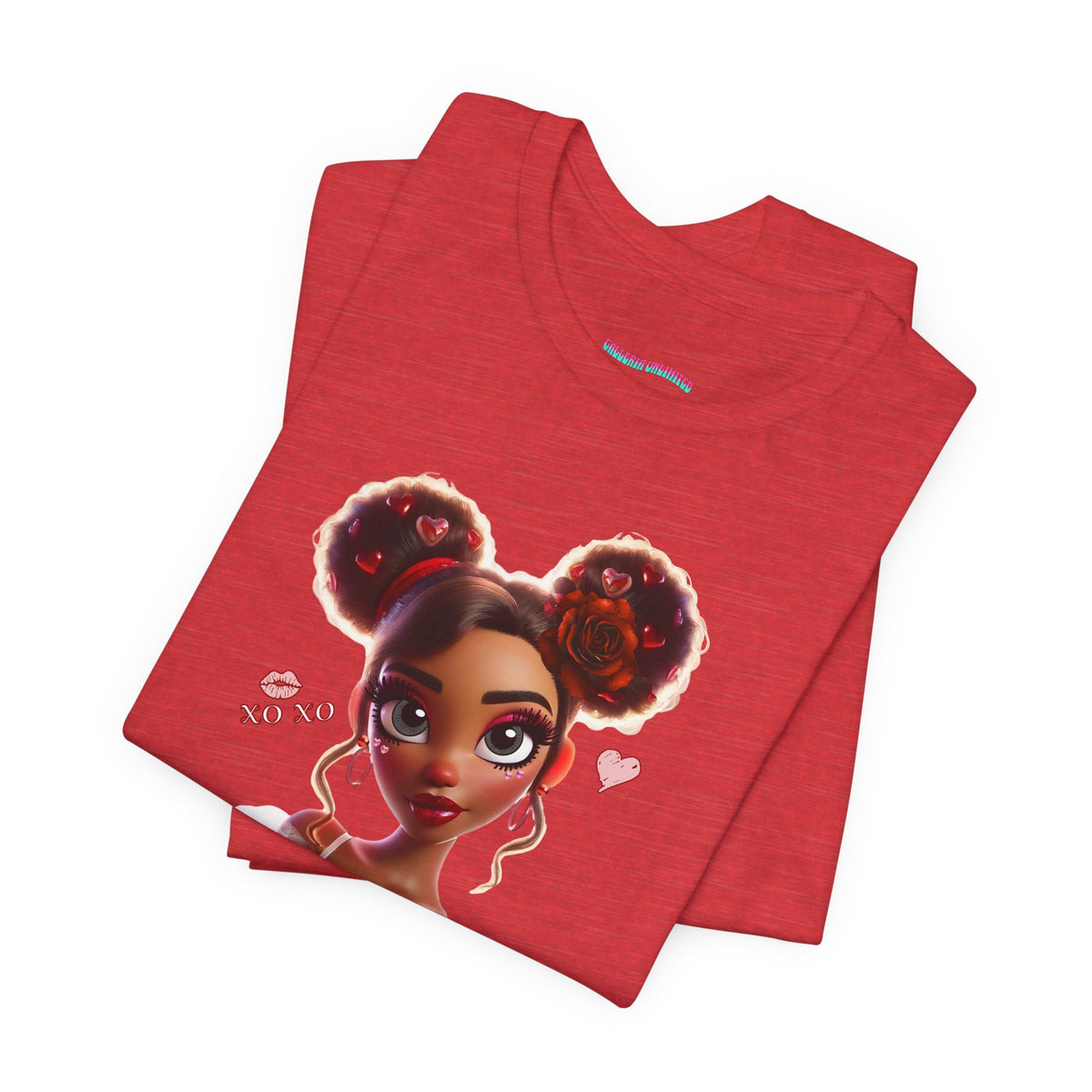 Heartbreaker 3 | Graphic Tee - Cute Afro Puff Girl