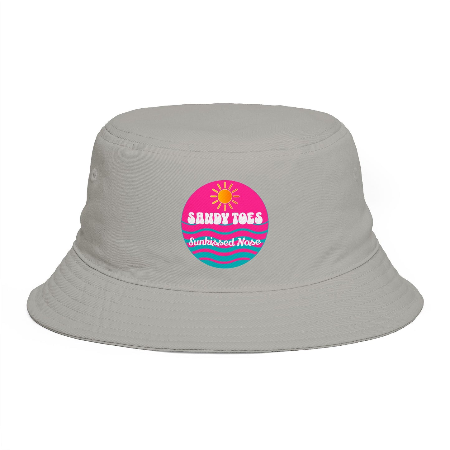 Sandy Toes | Passion Fruit Emblem Bucket Hat (multiple colors)