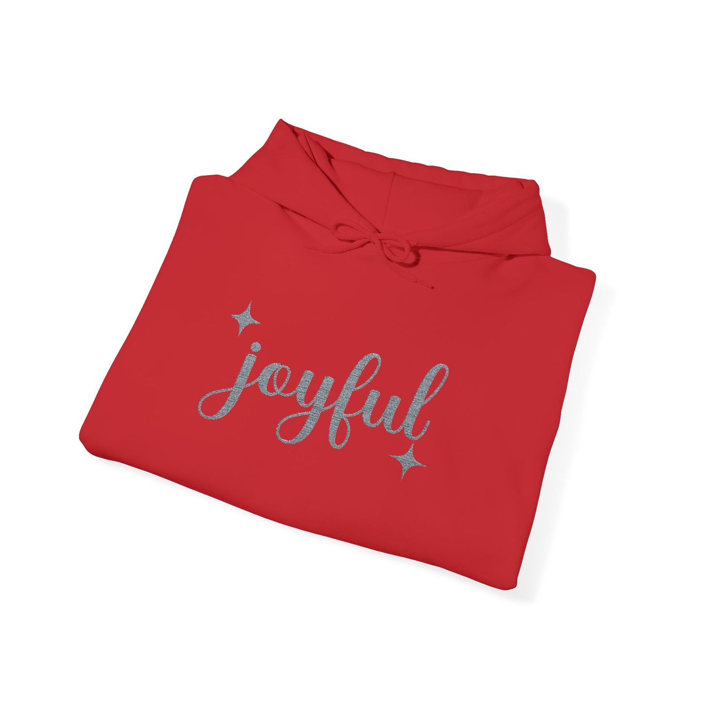 The Joyful Edit1 | Joyful Silver Embroidered Hoodie (multiple colors)