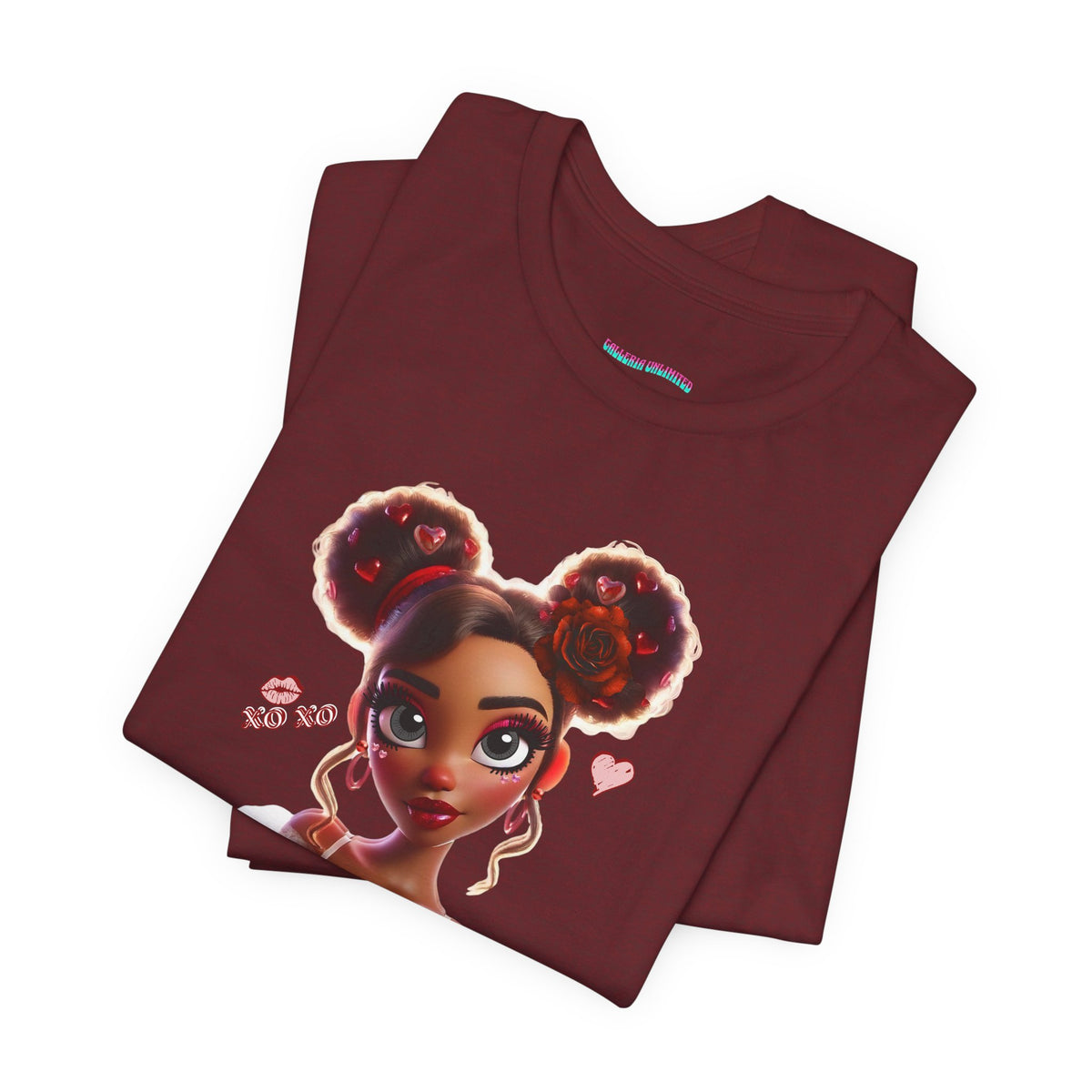 Heartbreaker 3 | Graphic Tee - Cute Afro Puff Girl