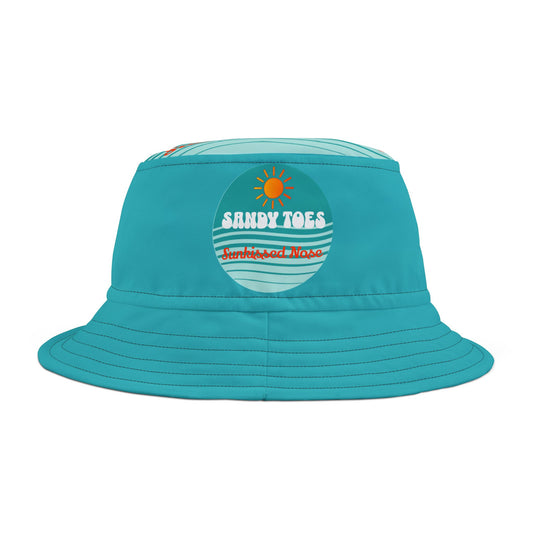 Sandy Toes | Bucket Hat - Seafoam