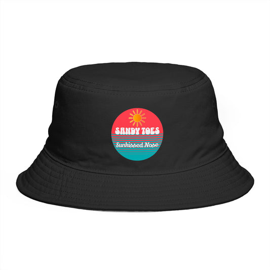 Sandy Toes | Melon Emblem Bucket Hat (multiple colors)