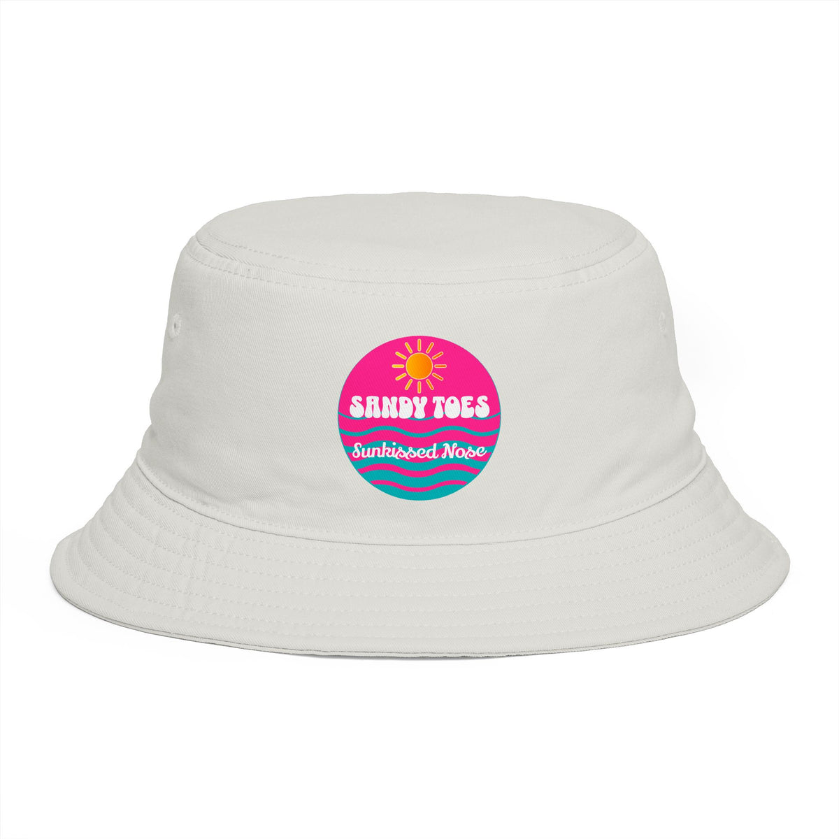 Sandy Toes | Passion Fruit Emblem Bucket Hat (multiple colors)