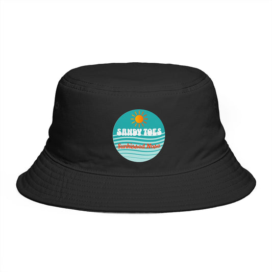 Sandy Toes | Seafoam Emblem Bucket Hat (multiple colors)