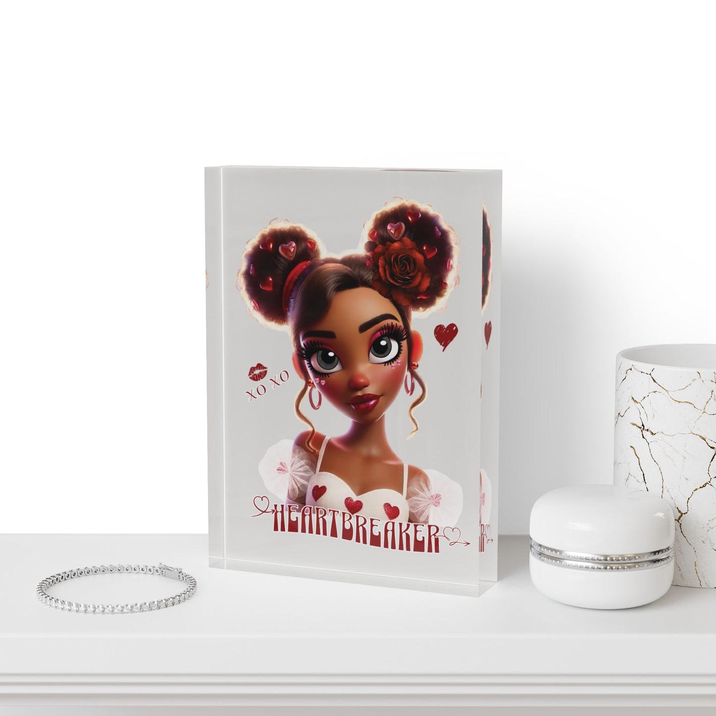 Heartbreaker 3 | Ice - Acrylic Block