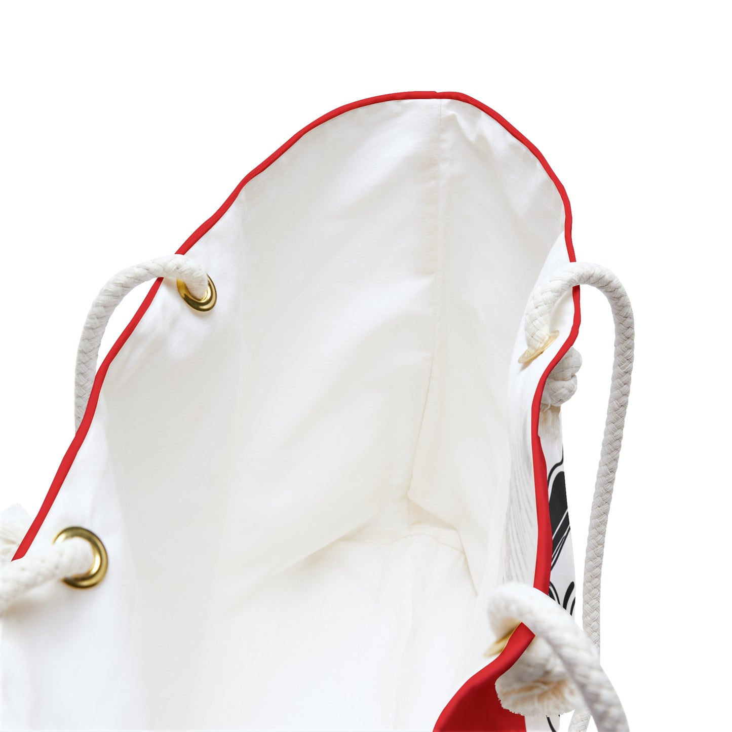 Pearls & Curls3 | Light Red - Scarlet Kiss Weekender Bag