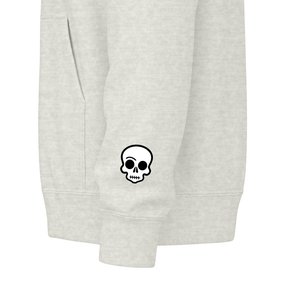 Spooky Season 3 | 'Spooky Season' Vampire Bite Graphic Icons Zip Hoodie -front and back design
