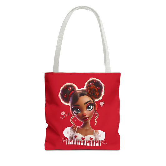 Heartbreaker 3 | Cherry - Tote Bag, two-tone (multiple sizes/handle colors)