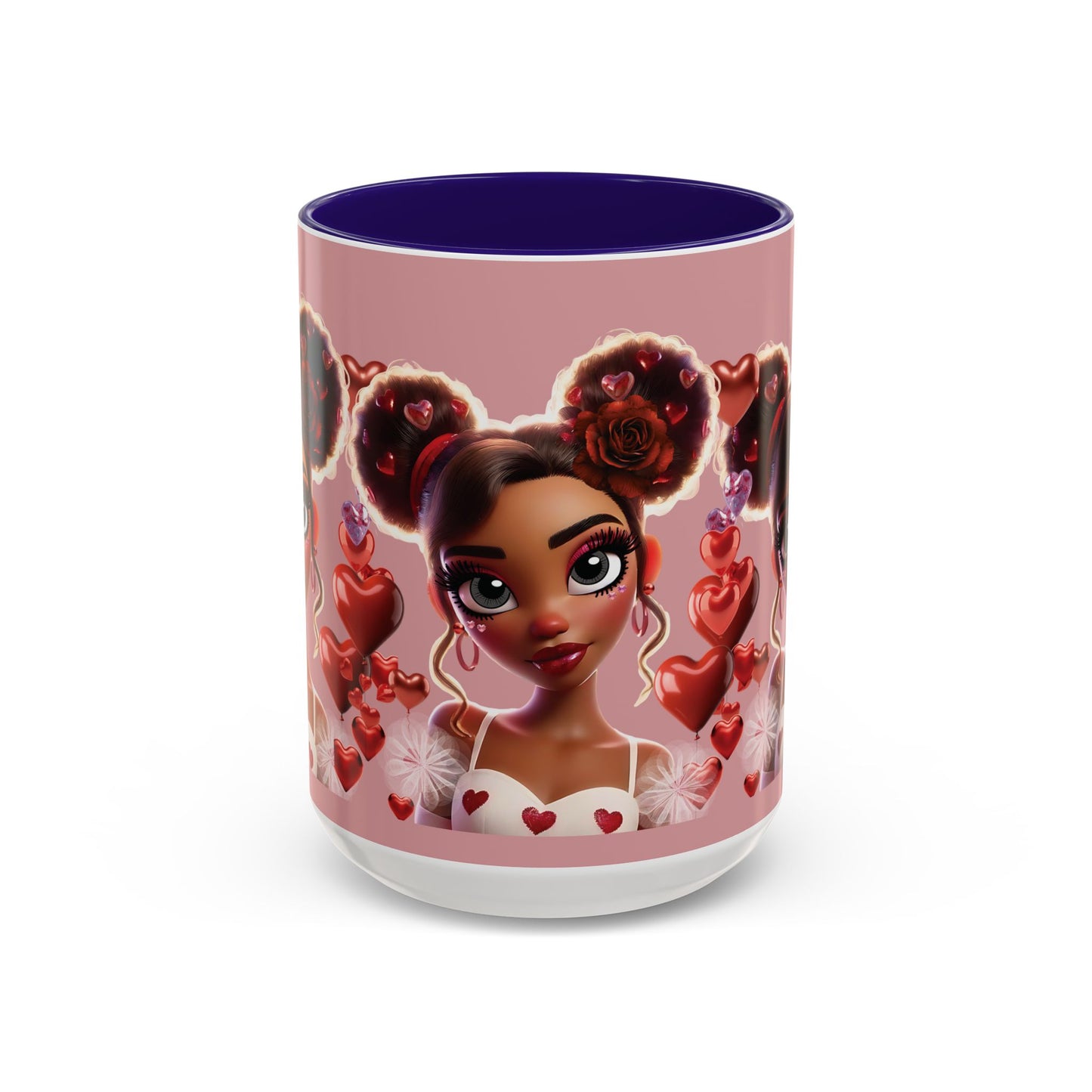 Heartbreaker 3| Cotton Candy - Coffee Mug, two-tone, 15 oz (multiple handle colors)