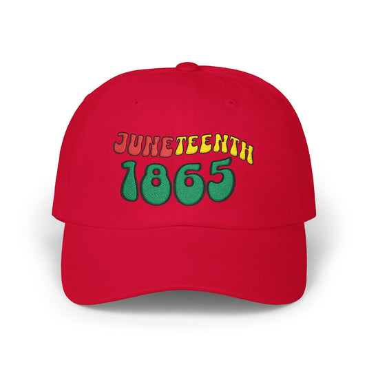 Juneteenth| Embroidered Celebration Cap