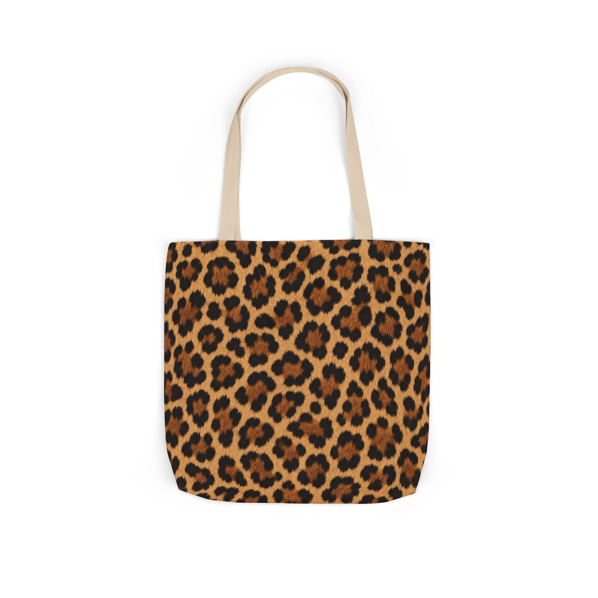 Leopard | Leopard Pattern Canvas Tote Bag (3 sizes)