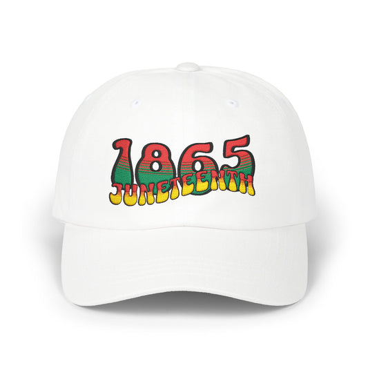 The 92% Club | Juneteenth Celebration Cap, embroidered gradient overlay