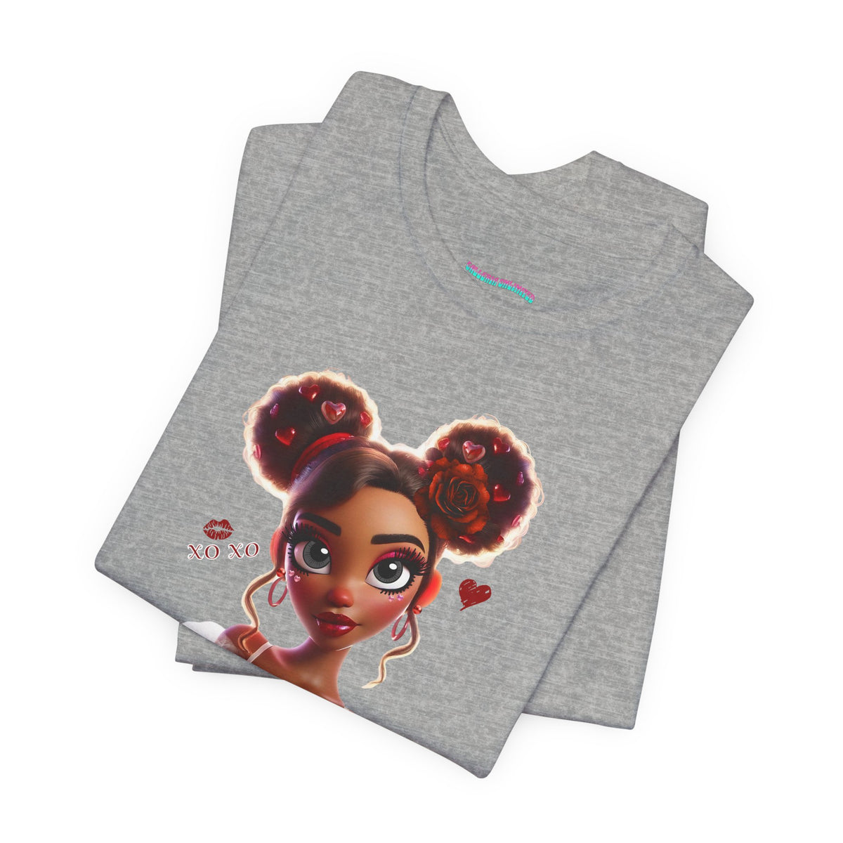 Heartbreaker 3 | Graphic Tee - Cute Afro Puff Girl