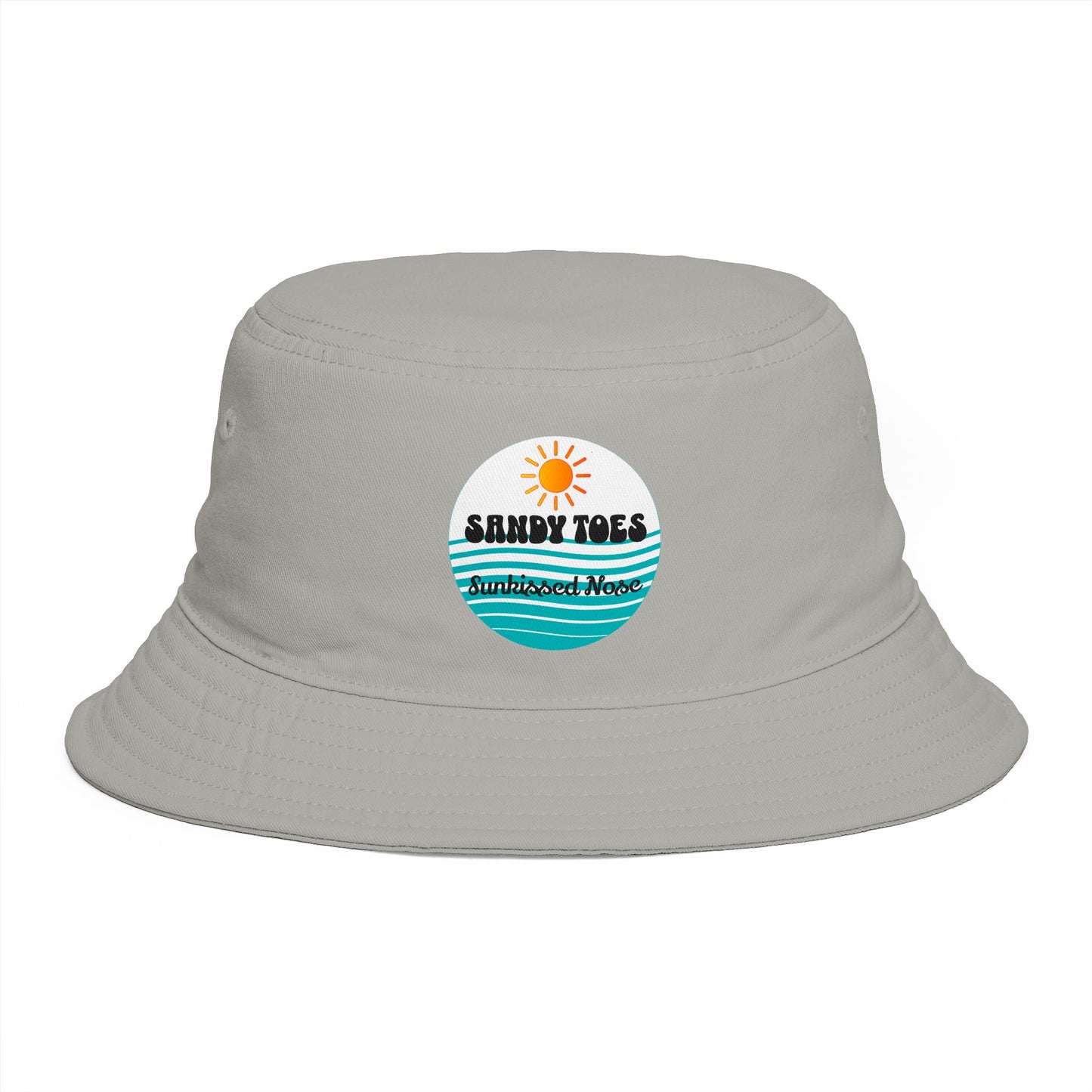 Sandy Toes | Coconut Emblem Bucket Hat (multiple colors)