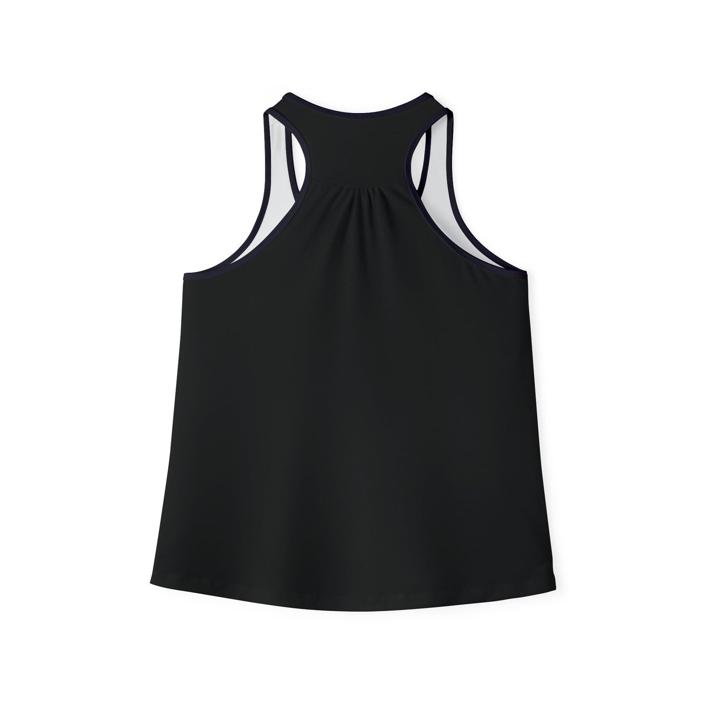 Pearls & Curls1 | Black - Ruby Lips Ringer Tank (black or white trim)