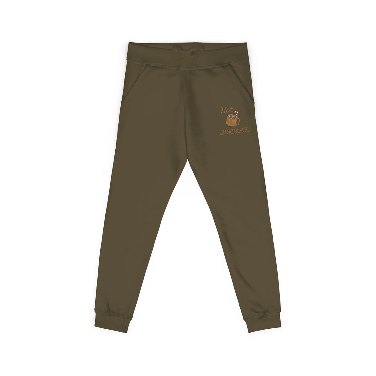 Autumn Harvest 7 | 'Hot Chocolate' Gold Embroidered Sweatpants (multiple colors)