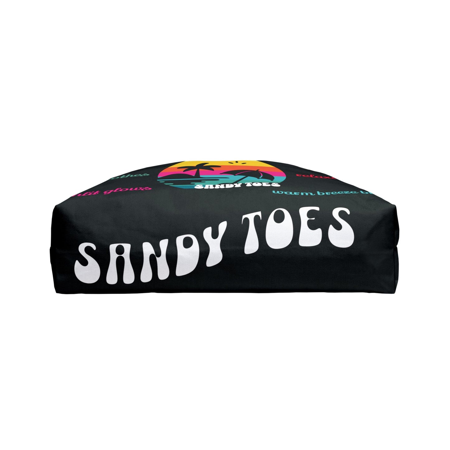 Sandy Toes | Weekender Tote Bag - Licorice (two sides)