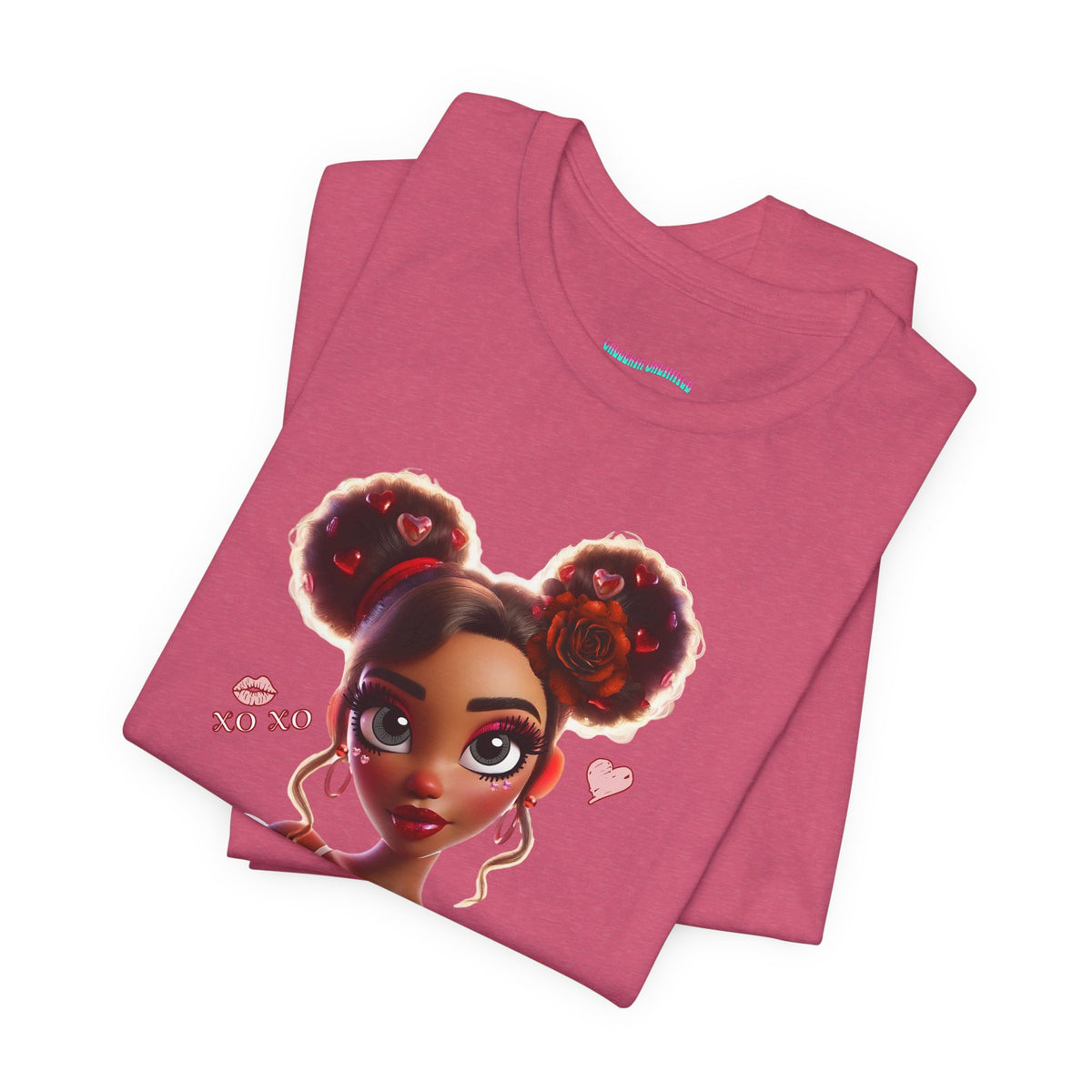 Heartbreaker 3 | Graphic Tee - Cute Afro Puff Girl