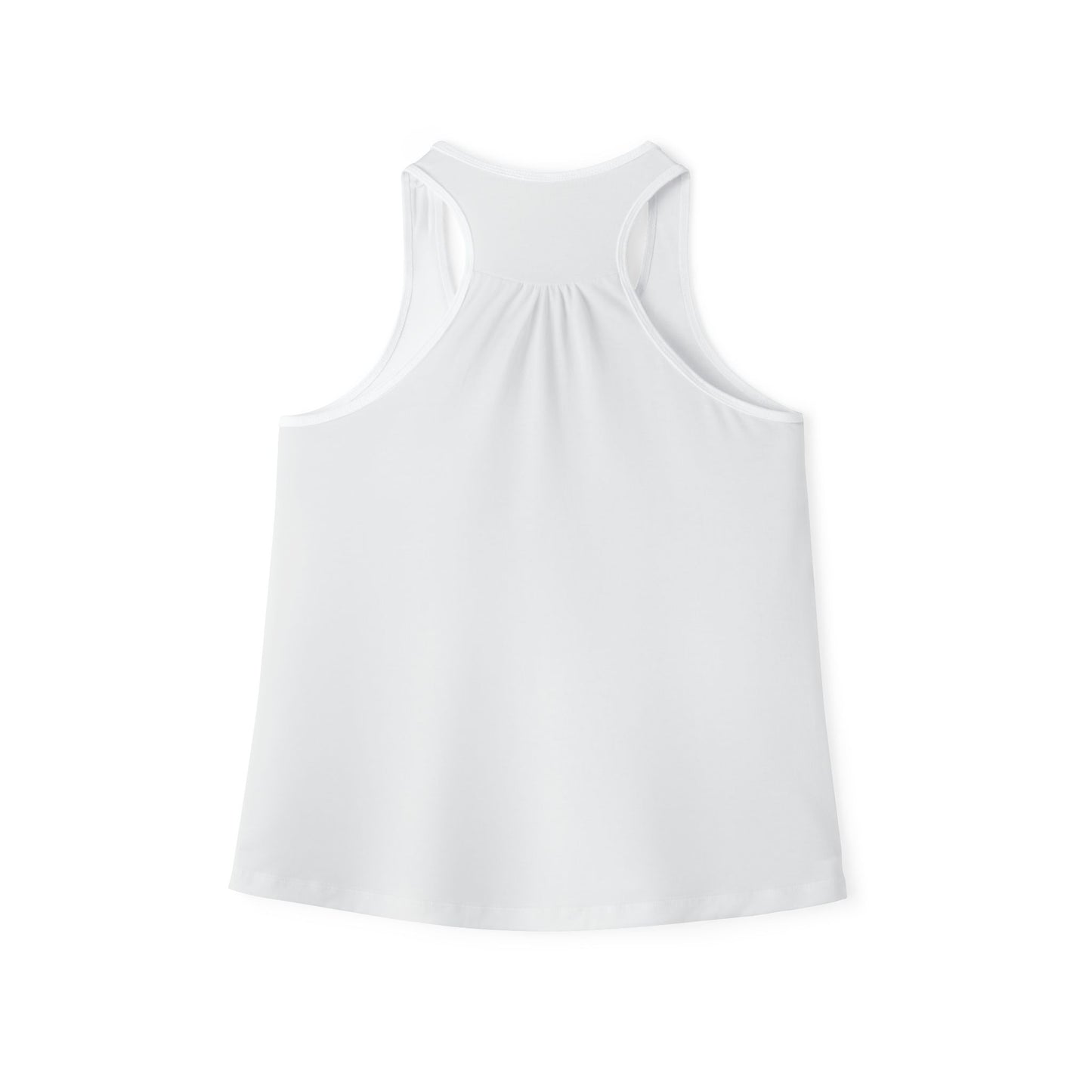 Pearls & Curls2 | White - Pink Pout Ringer Tank (black or white trim)
