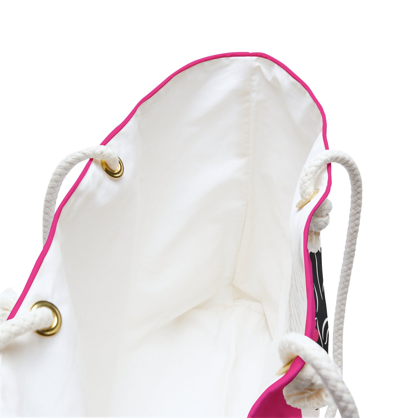 Pearls & Curls2 | Pink - Pink Pout Weekender Bag