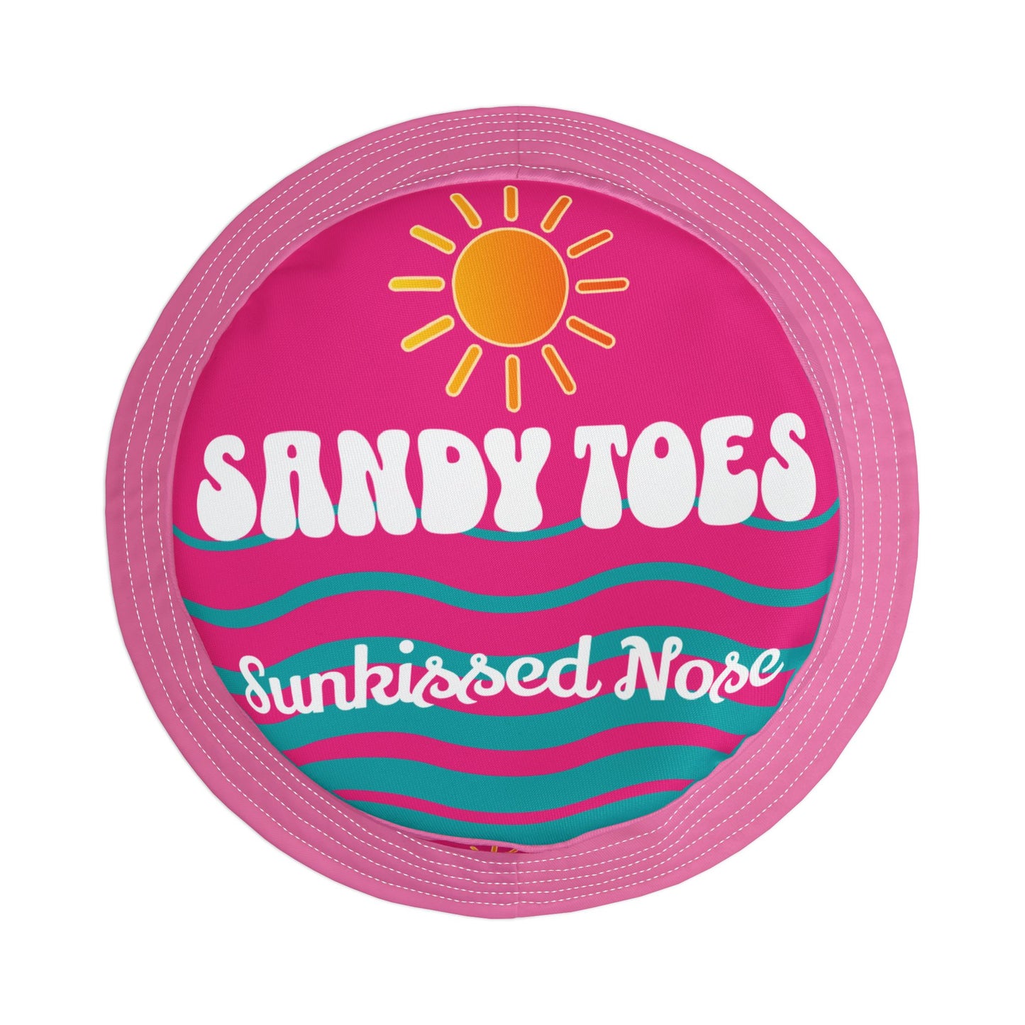 Sandy Toes | Bucket Hat - Bubblegum