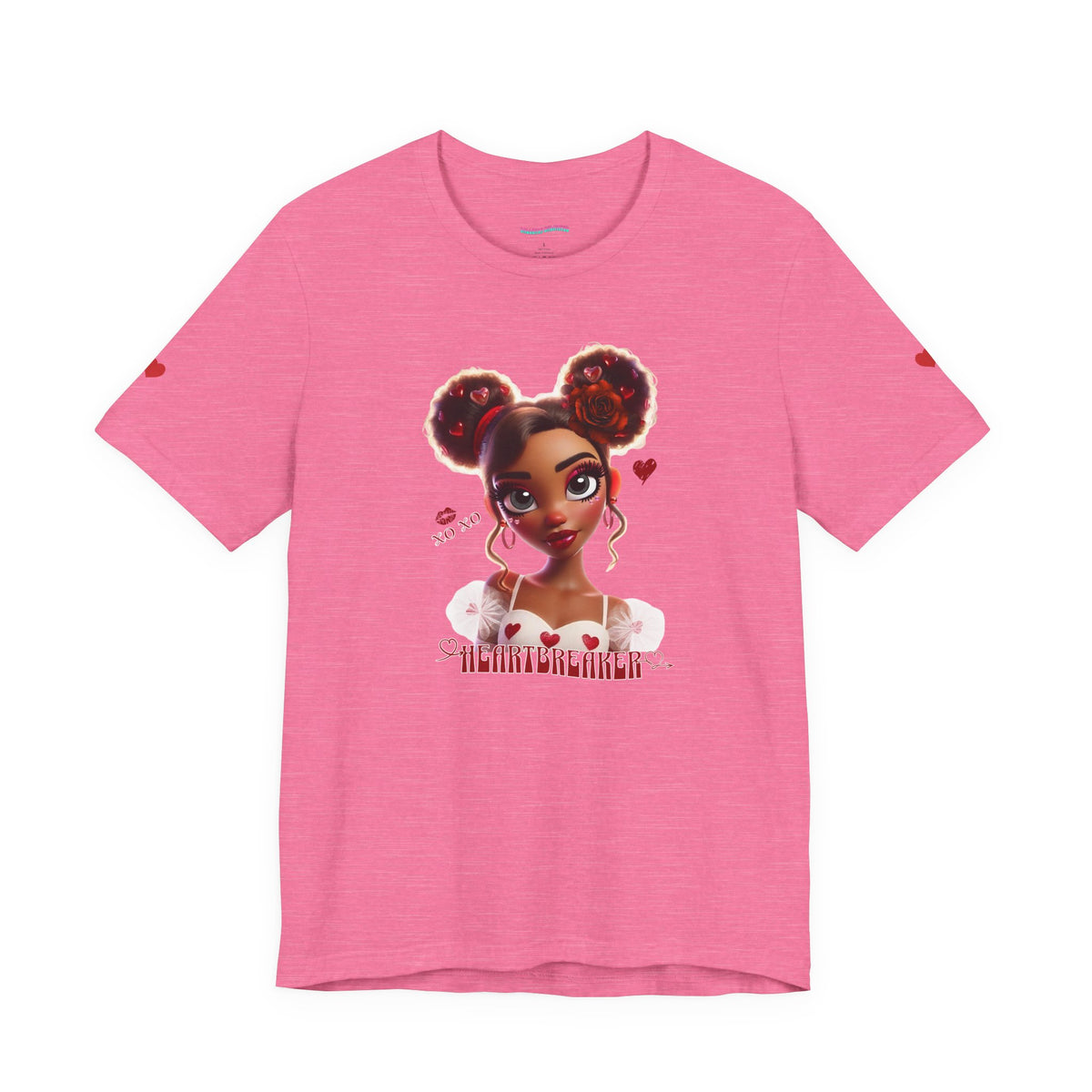 Heartbreaker 3 | Graphic Tee - Cute Afro Puff Girl