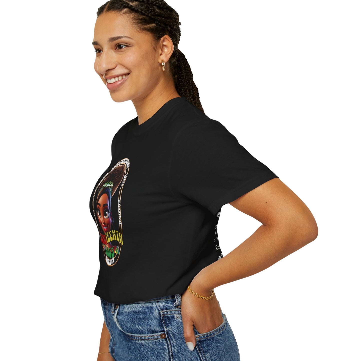 The 92% Club | Juneteenth Celebration Tee, front and back design (multiple colors)