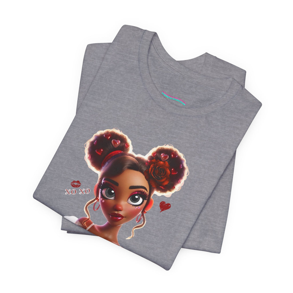 Heartbreaker 3 | Graphic Tee - Cute Afro Puff Girl