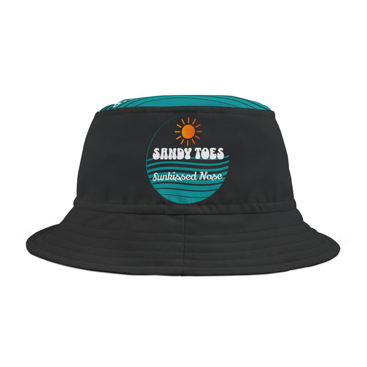 Sandy Toes | Bucket Hat - Licorice