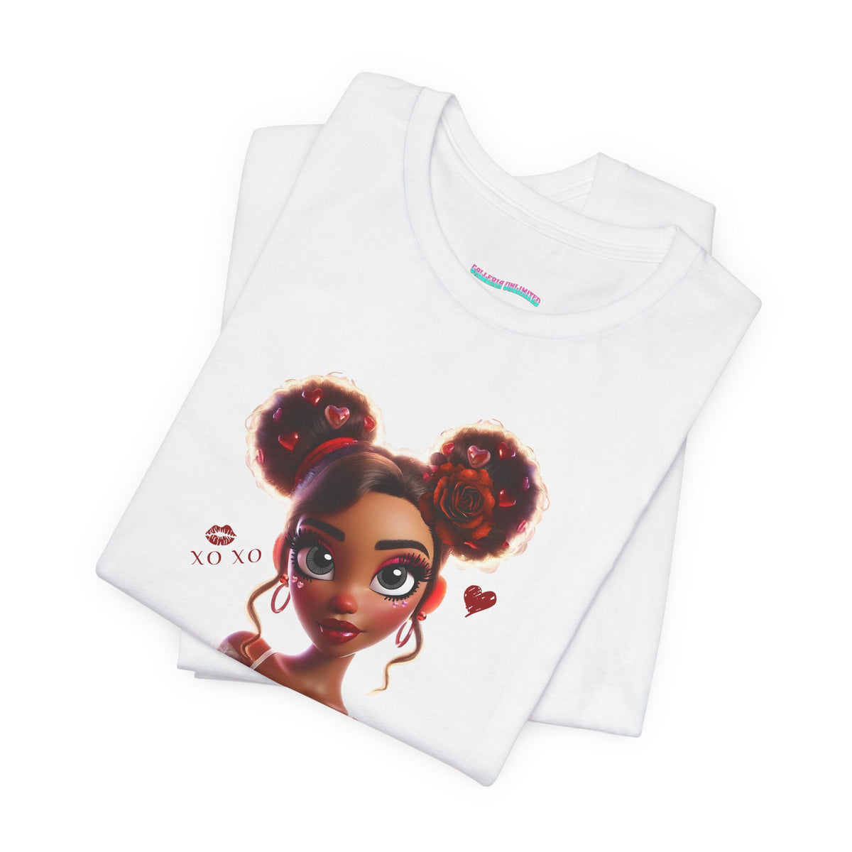 Heartbreaker 3 | Graphic Tee - Cute Afro Puff Girl