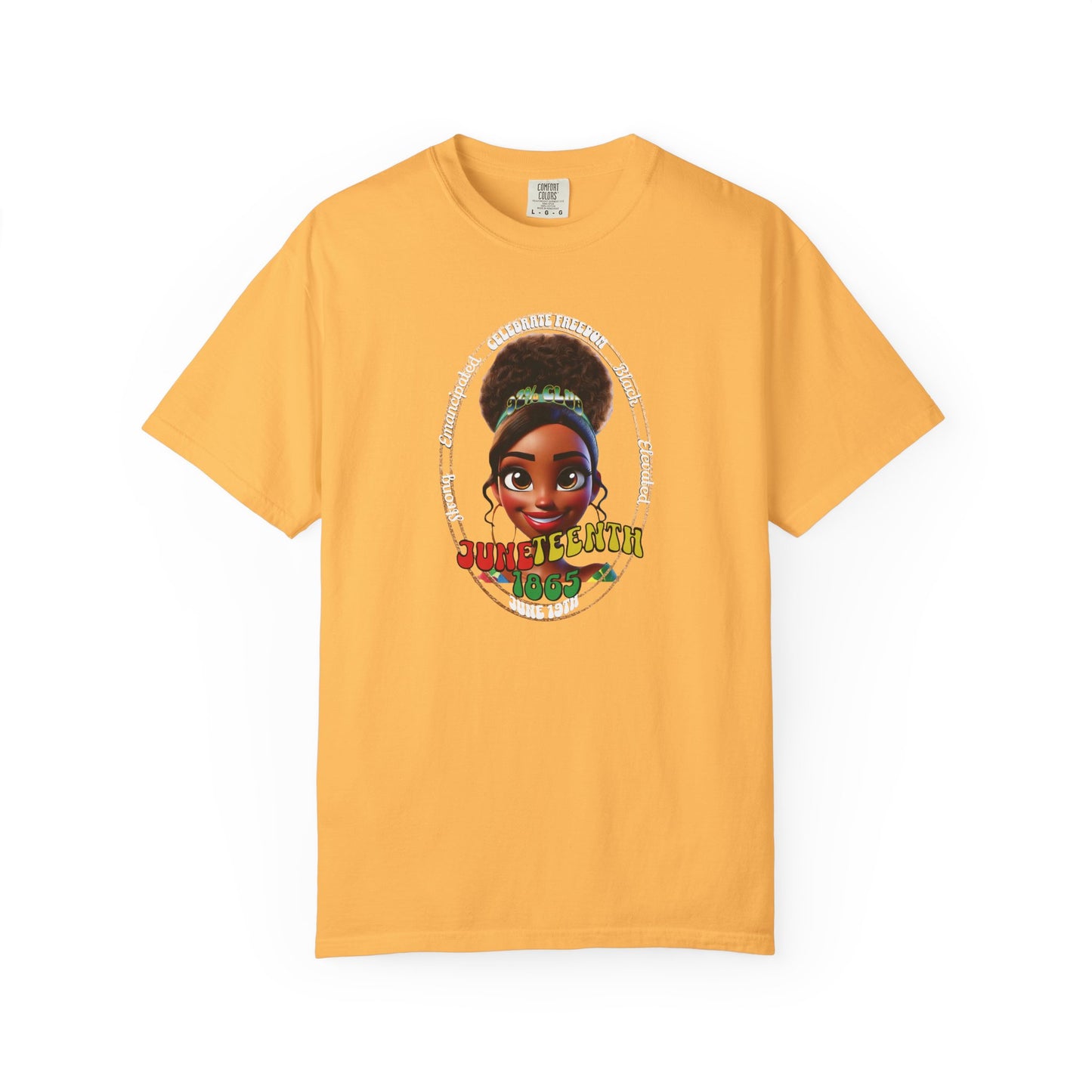 The 92% Club | Juneteenth Celebration Tee, front and back design (multiple colors)