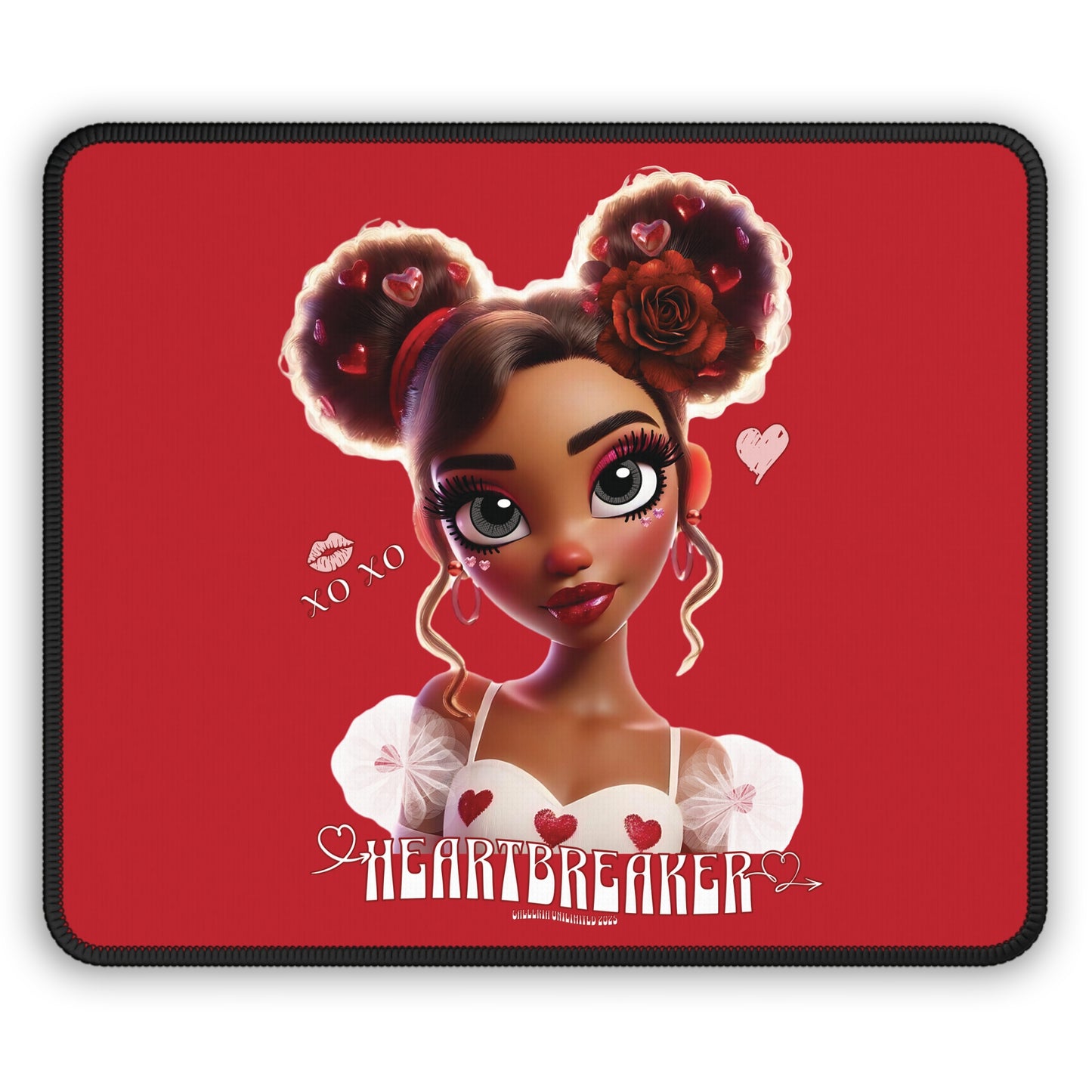 Heartbreaker 3 | Cherry - Gaming Mouse Pad, nonslip (9" x 7")