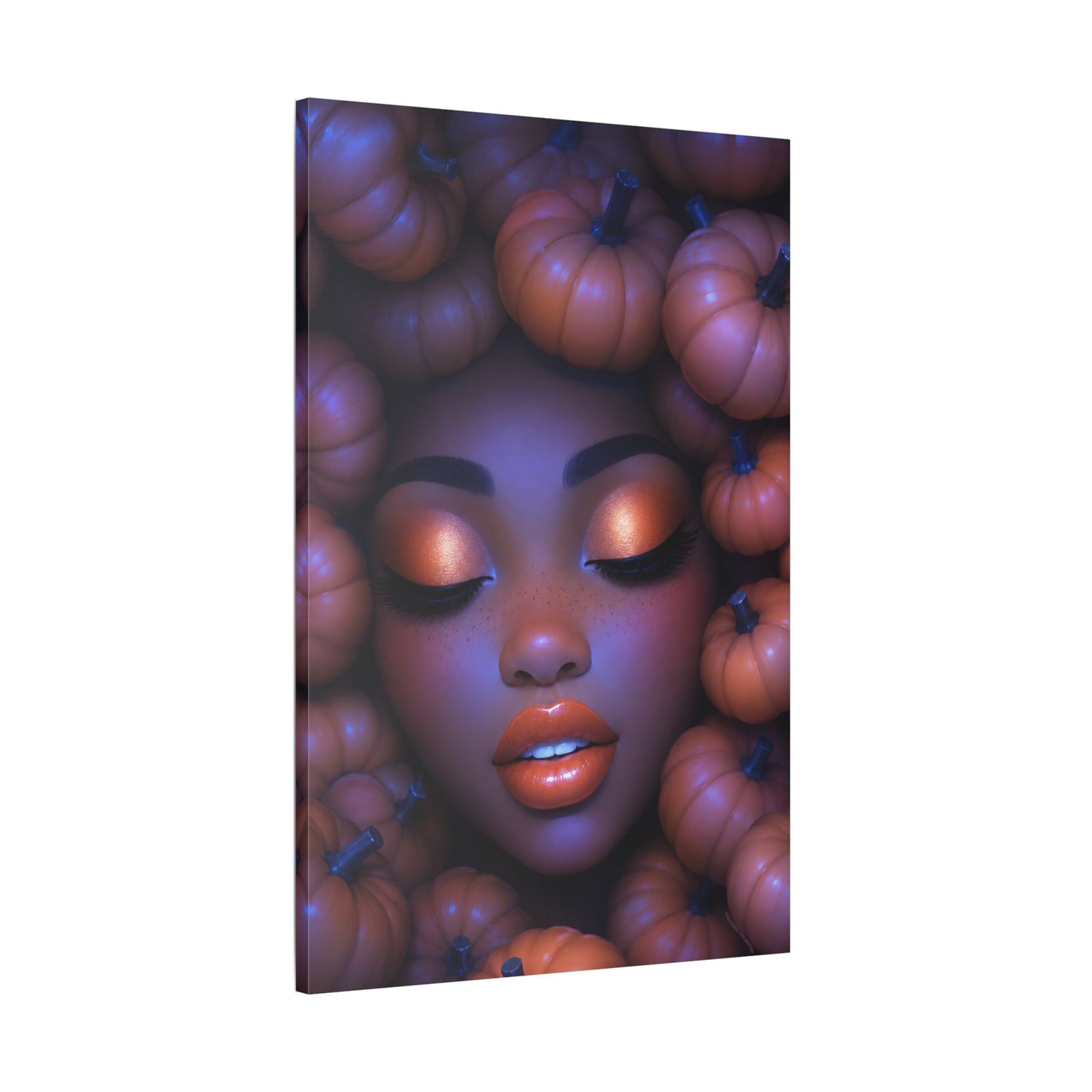 Harvest Muse 3 | Harvest Twilight, Stretched Satin Canvas Wall Art