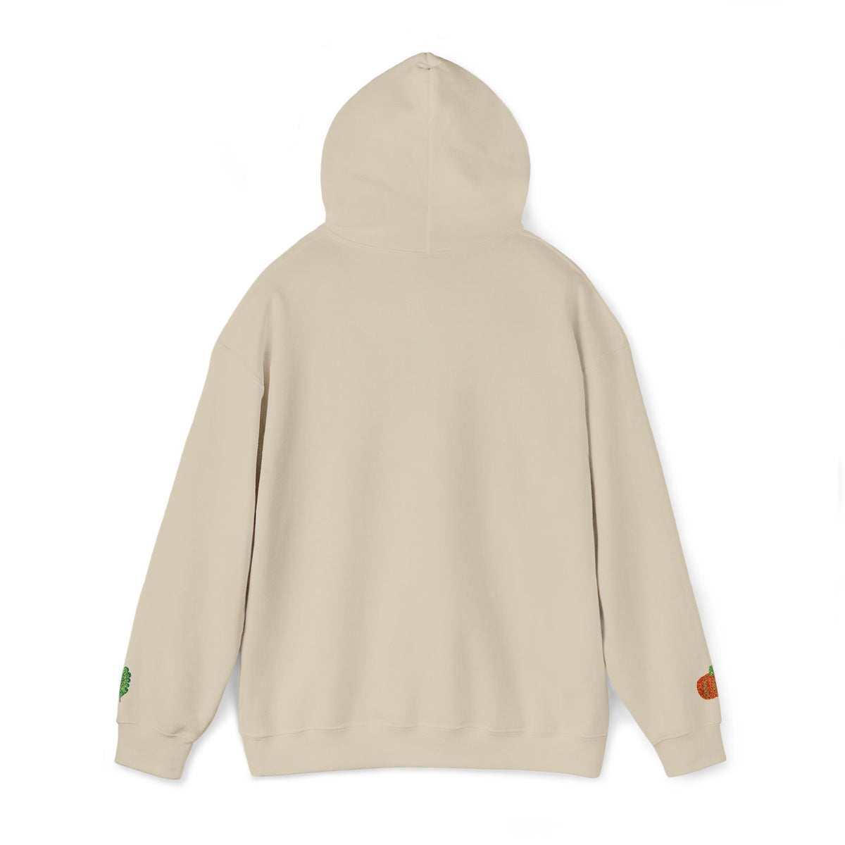 Autumn Harvest 3 | 'Grateful' Light Green Embroidered Fall Hoodie (multiple colors)