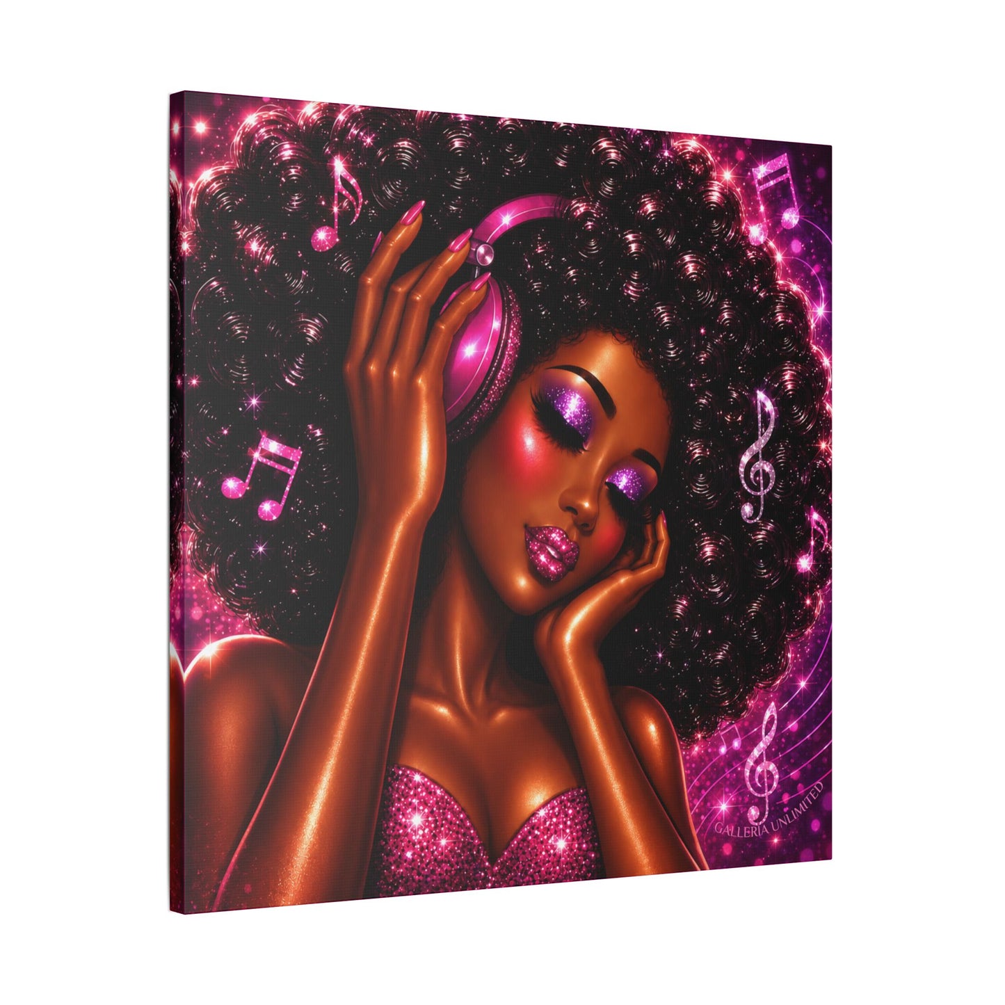 Stereo in Soul | The Vibe, Satin Stretched Canvas