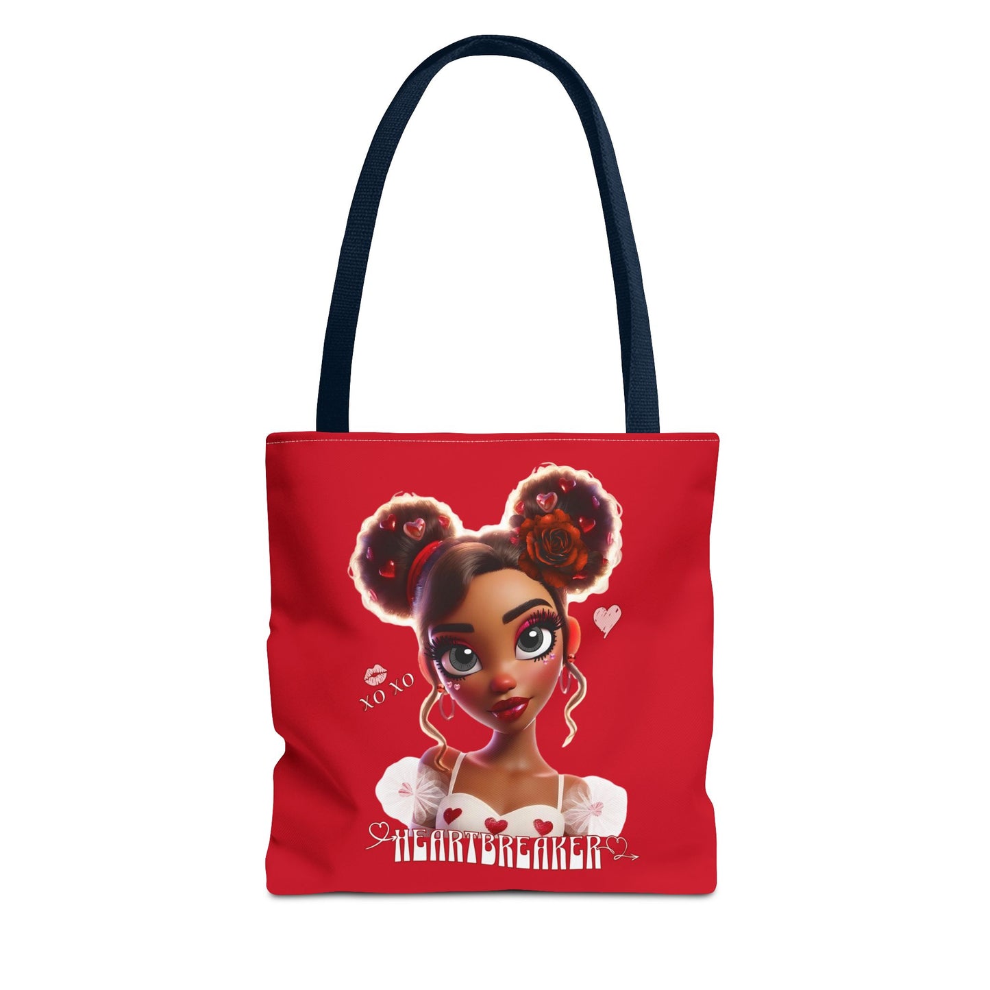 Heartbreaker 3 | Cherry - Tote Bag, two-tone (multiple sizes/handle colors)