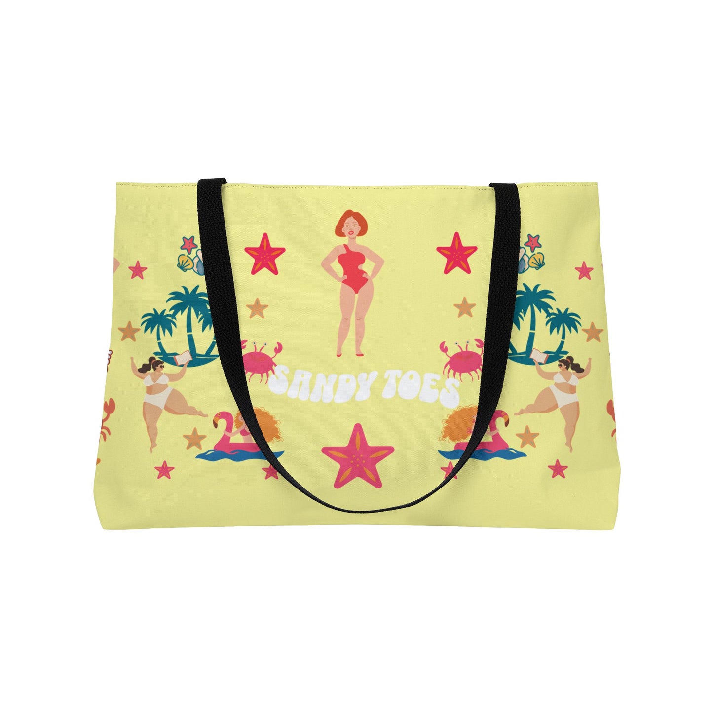 Sandy Toes | Weekender Tote Bag - Pineapple2 (two sides)