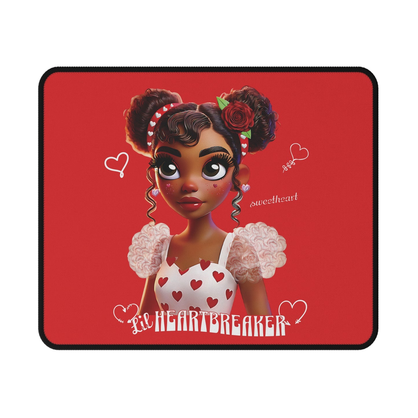 Heartbreaker Girl | Apple - Gaming Mouse Pad, nonslip (9.5" x 8")