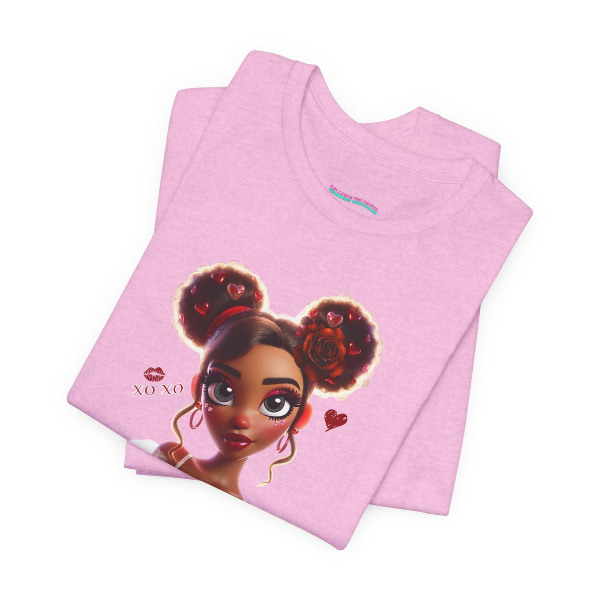 Heartbreaker 3 | Graphic Tee - Cute Afro Puff Girl