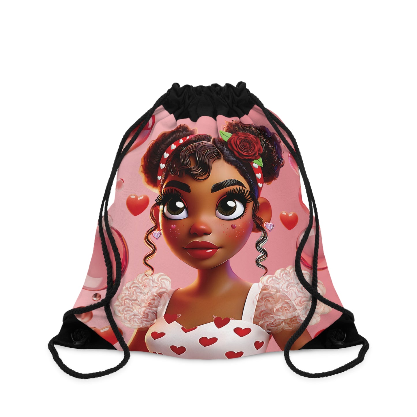 Heartbreaker Girl | Bubblegum - Drawstring Bag