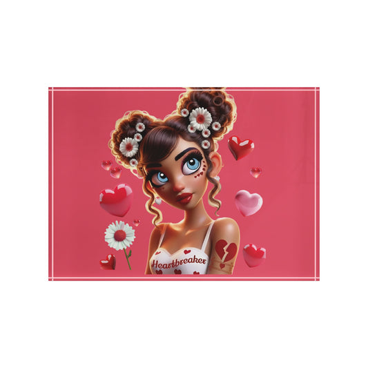 Heartbreaker 1 | Raspberry - Acrylic Block