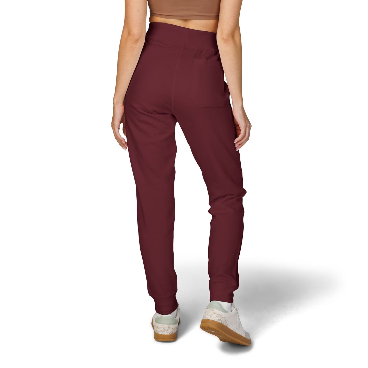 Harvest Haze | Hot Chocolate Gold Embroidered Sweatpants