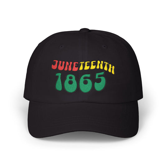 Juneteenth| Embroidered Celebration Cap