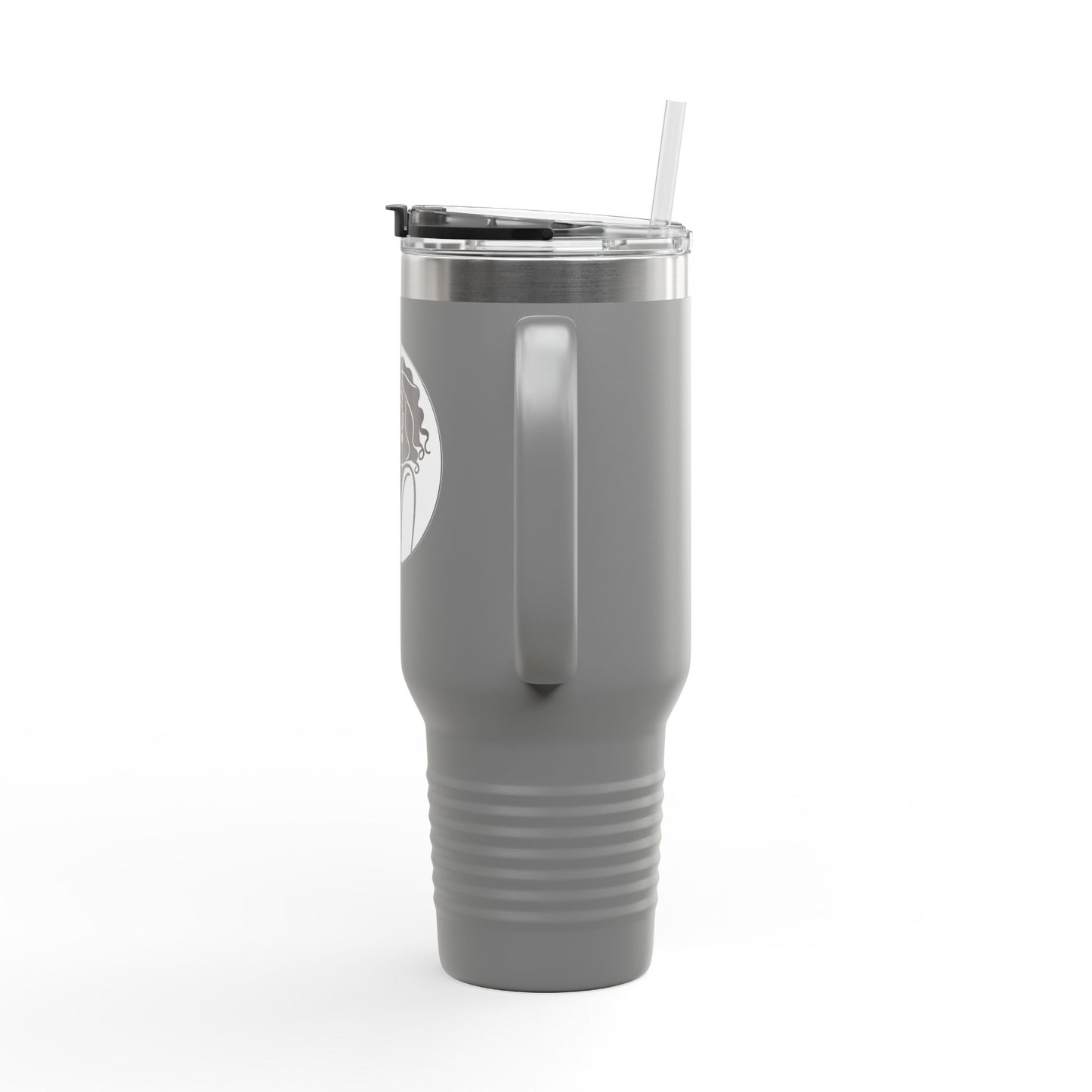 Pearls & Curls 2 | Insulated Travel Mug, 40oz (multiple colors)