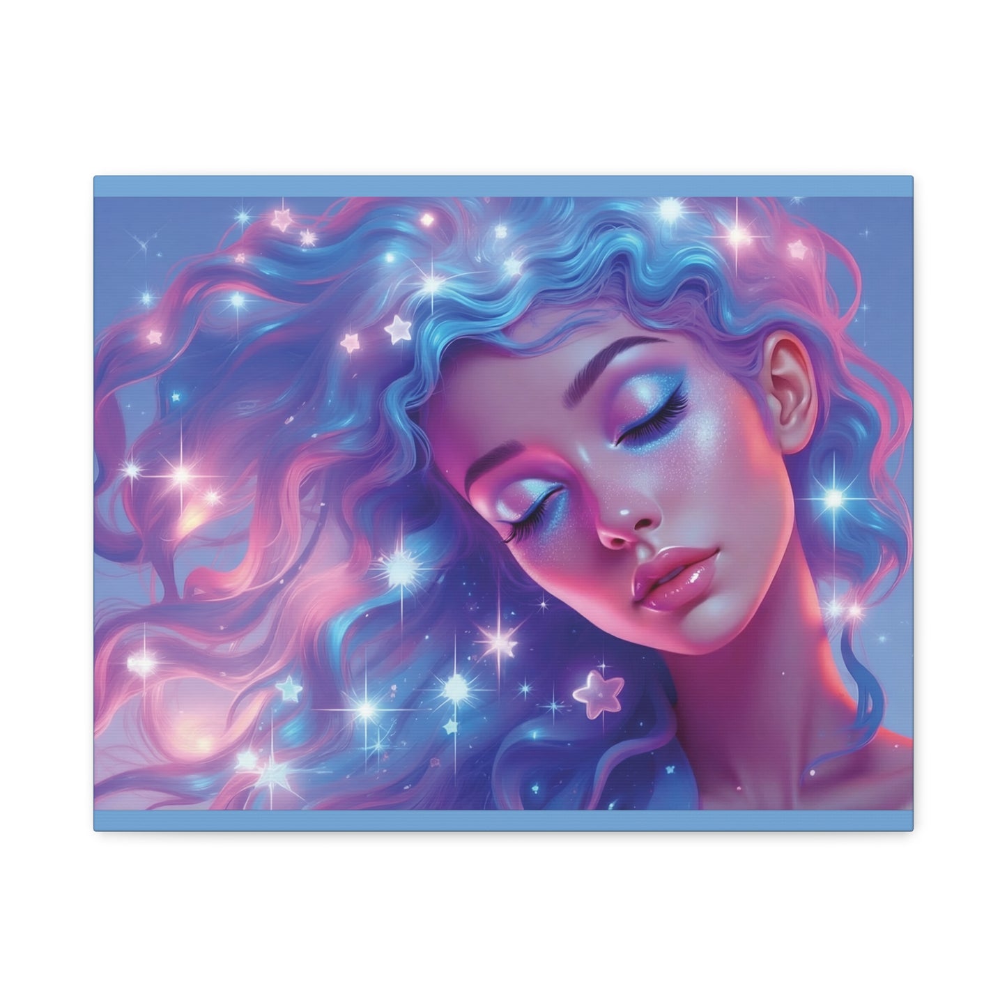 Winter Fantasy1 | Dreamy Starry Muse Matte Canvas